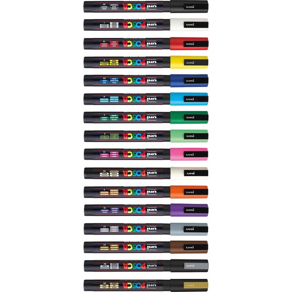 Posca Paint Marker, 16PK